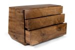 Chest of Drawers of Solid Scottish Walnut, Asymmetrical side | Furniture by Jonathan Field