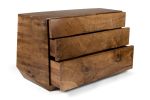 Chest of Drawers of Solid Scottish Walnut, Asymmetrical side | Storage by Jonathan Field. Item made of walnut