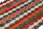 Vintage Persian Kilim with Multicolor Stripes and Diamonds | Area Rug in Rugs by Rug and Kilim