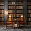 Ming Style Marble & Burl Southern Official Hat Armchair Trio | Chairs by Dynasty Artisan. Item made of wood works with contemporary & eclectic & maximalism style