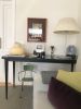¨Julieta¨ Console Table High Gloss Top Brass Framed | Tables by Jover + Valls. Item composed of brass in industrial or art deco style
