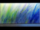 Connections_Part 2 | Watercolor Painting in Paintings by Michael Ireland | Advocate Lutheran General Outpatient Center - Parkside in Park Ridge. Item composed of glass
