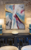 Agate Hendry | Mixed Media by Lori Sperier Art. Item made of canvas