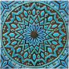 6 Large turquoise tiles | Tiles by GVEGA. Item made of marble works with mediterranean style
