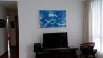 Sky Fizz | Oil And Acrylic Painting in Paintings by Skevi - Your Abstract Artist. Item made of wood with synthetic