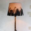 Rocket Floor Lamp — Yakisugi Wood | Erosion Series | Lamps by Gabor Gobi. Item composed of wood