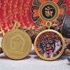 Blending the profound depths of ancient spirituality with co | Ornament in Decorative Objects by Dynasty Artisan. Item made of metal compatible with contemporary and eclectic & maximalism style