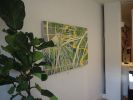 River Of Palms Show | Oil And Acrylic Painting in Paintings by Anne Blenker. Item made of canvas