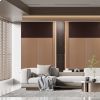 BISA - Wall & Ceiling Panel | Paneling in Wall Treatments by Mikodam Design. Item composed of oak wood & wool compatible with minimalism and contemporary style