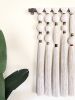 Fiber Pearls Banbas sculpture - Macrame Wall hanging | Wall Hangings by HILO Fiber Art. Item composed of cotton and fiber