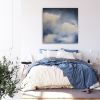Finding a song | Oil And Acrylic Painting in Paintings by Francesca Borgo. Item made of canvas with synthetic works with minimalism & contemporary style