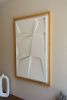 No. 112 Japandi Plaster Wall Relief - Scandinavian Decor | Wall Sculpture in Wall Hangings by Joseph A