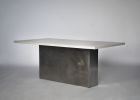 Cast Pedestal Dining Table | Tables by Studio S II. Item composed of steel and cement