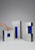 Attraversare Forme - alto | Sculptures by gumdesign. Item composed of marble in contemporary style