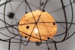 Atomic Pumpkin Table Lamp | Lamps by Claudine Gevry Studio. Item composed of copper