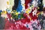 Playing with blood | Oil And Acrylic Painting in Paintings by Hugo Auler Jr. Art | ARTLIFE GALLERY in El Segundo. Item composed of canvas