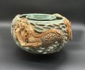 Double Wall Mermaid Bowl | Sculptures by Feats Of Clay