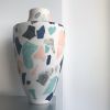 Shades of blue Terrazzo Vase | Vases & Vessels by Natascha Madeiski. Item made of ceramic