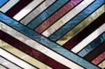 Custom Framed Stria Window | Art & Wall Decor by Bespoke Glass