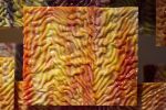 "Autumn" Glass and Metal Wall Art Sculpture | Wall Sculpture in Wall Hangings by Karo Studios. Item made of metal with glass