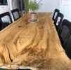 The Ruth Mary |  Live Edge Dining Table | Tables by TRH Furniture. Item made of maple wood with steel