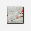 Open Base | Oil And Acrylic Painting in Paintings by Angela Licciardi Art. Item composed of canvas and synthetic