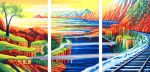 Building Bridges (Italy, Austria + Poland) | Paintings by Amy Shackleton | Compass Wealth Partners in Oshawa