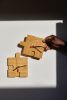 Puzz Clock | Decorative Objects by Asor Adudu aka Ace. Item composed of bamboo in art deco style