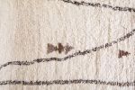 VINTAGE MOROCCAN BENI OUARAIN Rug | Area Rug in Rugs by Kechmara Designs. Item made of fabric with fiber