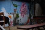 'The Garden' mural. Transforming a brutal concrete wall | Mixed Media by Sketchbook Murals by Matt Collier