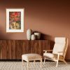 An Afternoon in the Garden | Mixed Media in Paintings by Elizabeth MacLean. Item compatible with boho and contemporary style