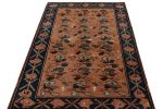 Vintage Russian Rug in Dusty Rose with Floral Patterns | Rug | Area Rug in Rugs by Rug and Kilim
