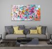 Blended | Oil And Acrylic Painting in Paintings by Shirly Maimom Art. Item composed of canvas in contemporary or art deco style