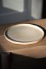 Beige Matte Stoneware Dinner Plates | Dinnerware by Creating Comfort Lab. Item made of stoneware