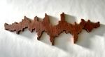 Around the World II - wall sculpture | Wall Hangings by Lutz Hornischer - Sculptures in Wood & Plaster. Item made of wood compatible with contemporary and modern style