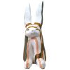 Disapproving Bunny- Arches and Scribbles | Sculptures by Fuzz E. Grant. Item composed of synthetic