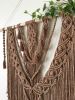 Macrame Wall Hanging "Toprak" | Wall Hangings by Damla. Item composed of wood and cotton