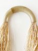 Ceramic Arch With Raffia  | Beige | S | Ornament in Decorative Objects by Dörte Bundt. Item made of ceramic works with boho & mid century modern style