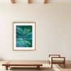 Nocturnal | Mixed Media in Paintings by Elizabeth MacLean. Item works with boho & mid century modern style
