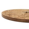 Oak Wood Wall Clock ALBERTS | Decorative Objects by DABA. Item made of oak wood works with minimalism & contemporary style