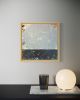 Gray Palette Study #1 8x8 original on wood panel unframed | Oil And Acrylic Painting in Paintings by JD Logan Fine Art. Item composed of wood in boho or contemporary style