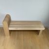 Recamier Bench | Benches & Ottomans by Furbershaworks. Item composed of wood in minimalism or contemporary style