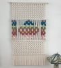 The Twins Apart I | Macrame Wall Hanging in Wall Hangings by Leonor MacraMaker. Item made of cotton with fiber