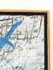 Lingering Blue | Oil And Acrylic Painting in Paintings by Edward Wilcox. Item made of canvas compatible with mid century modern style