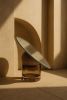 Astra 24 Table mirror | Decorative Objects by Clémence Birot. Item composed of glass in minimalism or contemporary style