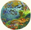 Gaia | Tapestry in Wall Hangings by Leisa Rich | Emory Women’s Center at Emory Decatur Hospital in Decatur. Item made of wood & fabric