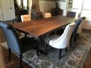 Live Edge Oregon Walnut Slab Table | Dining Table in Tables by Beneath the Bark. Item composed of walnut