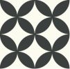 Mission Circles Encaustic Cement Tile | Tiles by Avente Tile. Item made of cement