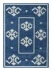Rug & Kilim’s Contemporary Dhurrie Rug in Blue with White | Area Rug in Rugs by Rug and Kilim