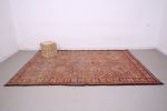 Vintage Moroccan Wool Rug 6.8 x 10.3 ft, Berber Handmade Rug | Area Rug in Rugs by BerberHand. Item composed of wool compatible with boho style
